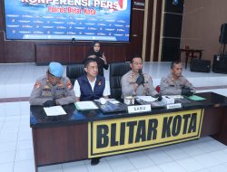 Wujudkan ‘Zero Narkoba’, Polres Blitar Kota Ungkap Sejumlah Kasus Narkotika dan Amankan Tersangka Pengedar