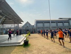 Jaga Kebugaran, Warga Binaan Rutan Kelas I Surabaya Antusias Ikuti Senam Aerobik Rutin