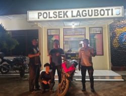 Polsek Laguboti Berhasil Tangkap Residivis Curanmor di Balige