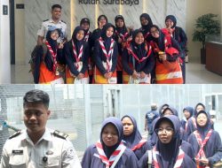 Rutan Kelas I Surabaya Sambut Giat Edukasi Siswi SMP IT Al Ibrah Gresik, Belajar Langsung Alur Pemasyarakatan