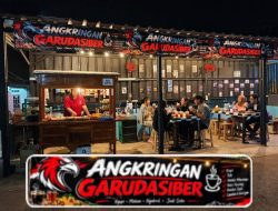 Angkringan Garudasiber Menjadi Tempat Tongkrongan Generasi Muda