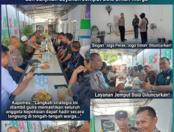 Kapolres Tanjung Perak Gelar Cangkrukan “NGOPI” Bersama Warga, Luncurkan Slogan “Jogo Perak, Jogo Omah”