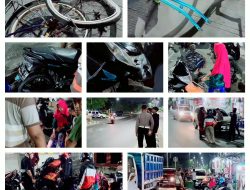 Polsek Tambaksari 1202 Unit Lantas Gercep Adanya Kejadian Perempuan Penyeberang Sepeda Angin Di Tabrak motor Honda Beat Korban Dimintai Ganti Rugi