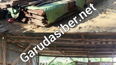 Terbongkar, Serkal dan Penumpukan kayu disegel oleh tim Gakkum di Balikpapan