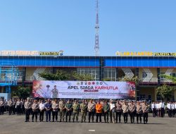 Hadapi Kemarau Panjang, Polresta Tuban bersama Instansi Lintas Sektoral Siaga Bencana Karhutla