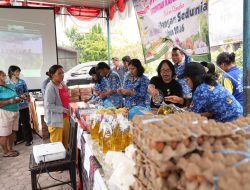 Tekan Inflasi Dan Ringankan Beban Warga, Pemkab Toba Hadirkan Gerakan Pangan Murah Di Silaen